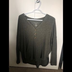 Navy green sweater from American Eagle